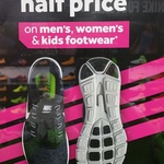 Men's/Women's/Kid's Footwear - Buy 1 Get 1 Half Price @ Rebel Sport (in Store)