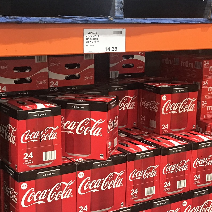 24 Pack Of 375ml Coke No Sugar Cans For 14 39 Costco Membership 24 Pack Of 375ml Coke No Sugar Cans For 14 39 Costco Membership