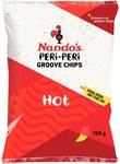 Nando's PERi PERi Grooves Hot or Smokey BBQ Chips 150g $1.50, Jackson 4 Outlet Powerboard with 3m Lead Each $14 @ Woolworths