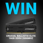 Win a Crucial Ballistix Elite Dual Channel DDR4 Worth $235 from Mwave