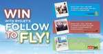 Win Return Flights to Singapore, New Zealand or 1 of 5 $100 Travel Vouchers from BYOjet