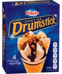 Peters Drumstick 4 Pack-6 Pack $4 (1/2 Price) @ Coles