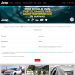 Win the Ultimate WSL Surf Experience in Hawaii for 2 Worth $13,284 from Jeep [Aus Passport Holders]