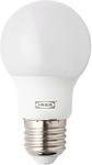 IKEA RYET LED Bulb E27 400 Lumen, Globe Opal White $1.79