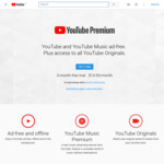 3 Month Free YouTube Premium (Music Launch)