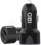 IBD Car Charger with Dual USB Ports 24W 5V/2.4A US$2.50 (AU$3.31) Free Shipping @ Zapals