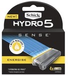 Schick Hydro Sense 5 4pk Refills $12 (Was $24) @ Coles