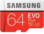 [eBay Plus] $15.00 Samsung 64GB Evo+ Micro SD Card @ Smooz-Gamer eBay