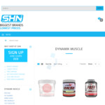 20% off Dynamik Muscle Supplements from Kai Greene Range - Sign up and Get 5% off - Pre Workouts, Whey and Aminos @ SHN