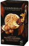½ Price Connoisseur Ice Cream Cookies 480ml Pk 4 $5 (Was $10) @ Woolworths