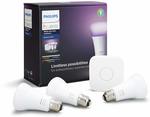 Philips Hue White and Colour Ambiance Smart Bulb Starter Kit - Edison Screw E27 $179.90 was $255.49 Deal of the Day @ Amazon