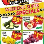 [QLD] Zucchini $0.99 P/kg, Squash 2kg $3, Red Grapes $1.49/kg @ Northside Discount Fruitbarn (Rothwell)