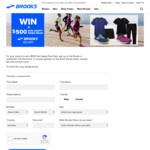 Win 1 of 2 Running Prize Packs Worth $500 from Brooks