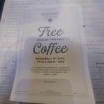 [NSW] Free Coffee Today (3/4) 6.30am to 12pm @ Clarence St Delicatessen  [Sydney]