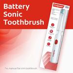 Colgate Pro Clinical 150 Electric Battery Sonic Toothbrush with Soft Bristles $7.95 + Delivery ($0 Prime/ $49 Spend) @ Amazon