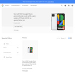 [Pre Order] Get $150 Google Store Promotional Code with Order of Google Pixel 4/4 XL @ Google Store