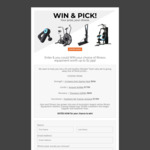 Win Your Choice of Fitness Equipment Worth Up to $1,799 from Gym and Fitness