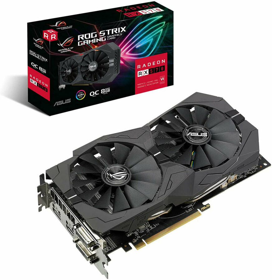 ASUS ROG Strix RX 570 OC Gaming 8GB $199 + Shipping @ PC Case Gear ...