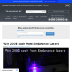 Win $200 PayPal Cash from Endurance Lasers