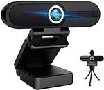 1080P Webcam with Privacy Cover & Tripod $25.98 + Delivery ($0 with Prime/ $39 Spend) @ HZQDLN via Amazon AU