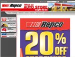 20% off Repco Store Wide 26 -27 January