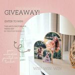 Win an Arch Photo Block from Mint Home Styling