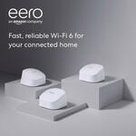 Amazon eero 6 Dual-Band Mesh Wi-Fi 6 System 3-Pack + Echo Dot 4th Gen (Clock) $349 Delivered @ Amazon AU
