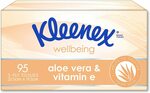 Kleenex 3 Ply Facial Tissues Aloe Vera (95 Tissues) $1.30 ($1.17 S&S) + Delivery ($0 Prime) @ Amazon / Woolworths (Expired)