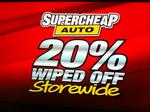 Supercheap Auto 20% off Everything This Weekend