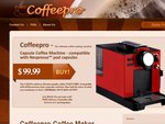 Nespresso Compatible Capsule Coffee Machine $99.99 (Including Shipping)