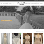 New Wedding Gowns up to 85% off + $10 Delivery @ Pearls and Roses Bridal