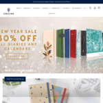 30% off Collins Diaries & Calendars 2022 + $9.95 Delivery ($0 with $50 Order) @ Collins Debden