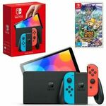 Nintendo Switch Console OLED Neon + Snack World The Dungeon Crawl Gold $493.95, Neon/White $494.94 Delivered @ The Gamesmen eBay