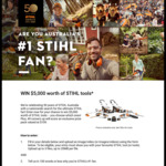 Win $5,000 Worth of STIHL Tools or 1 of 49 STIHL Merchandise Packs from STIHL
