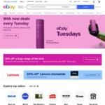 [eBay Plus] $5 off Eligible Items (Min Spend $15) @ eBay