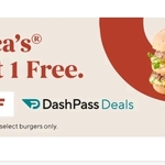 [DashPass] Buy 1 Select McDonald's Burgers, Get 1 Free ($20 Minimum Spend) @ DoorDash