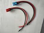 50cm Cable with Anderson Style Plugs Red or Blue $5 + Shipping ($10.23-$14/ $0 BNE C&C) @ Big Wei Battery