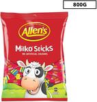 Allen’s Milko Sticks 800g $6.00 + $8.95 Postage @ KG Electronics via Catch Marketplace