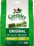 [Prime] Greenies Original Teenie Dental Dog Treat 43 Pack $10.40 Delivered (Expires 25th September 2022) @ Amazon AU