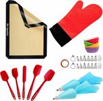 Cake Decorating Kit 38-Pieces Baking Set $6.99 + Delivery ($0 with Prime/ $39 Spend) @ Mr.Sparkle Amazon AU