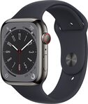 [Back Order] Apple Watch Series 8 GPS + Cellular 45mm Graphite Stainless Steel Case, Midnight Sport Band $839 Shipped @Amazon AU