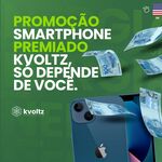 Win an iPhone 13 or 1 of 4 Cash Prizes from KVOLTZ