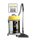 [Online: 10 Available] Airflo Heavy Duty Vacuum 30L+Carpet Stain Remover $89 + $10 Shipping