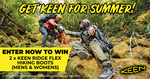 Win 2 Keen Ridge Flex Hiking Boots from Wild Earth