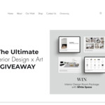 Win an Online Interior Design Room Package + Miniature Sphere II from White Space