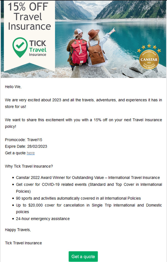 tick travel insurance cruise cover