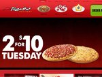 Free One Medium-Sized Pizza Hut Mia - Pick-up/Delivery