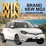 Win A Brand New MG3 from Sexy Desires
