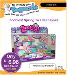 Zoobles Spring to Life Seagonia Playset $6.95 - ToyConnect.com.au