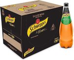 Schweppes Dry Ginger Ale, 12 x 1.1L $19.80 ($17.82 w/ S&S) + Delivery ($0 with Prime/ $39 Spend) @ Amazon AU